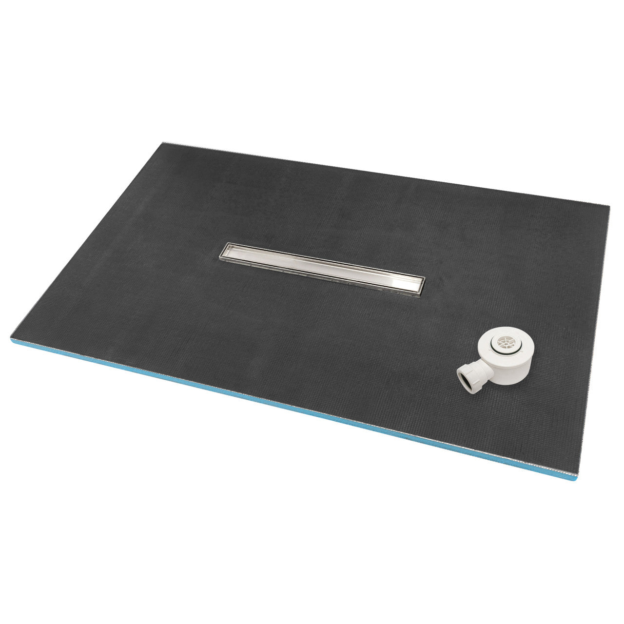 Linear Wetroom Shower Trays with Centre Drain Position