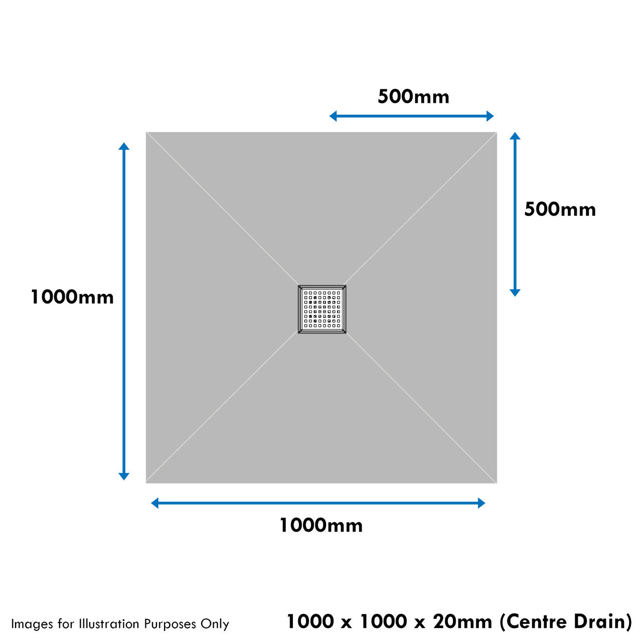 1000 x 1000 30mm (Centre)
