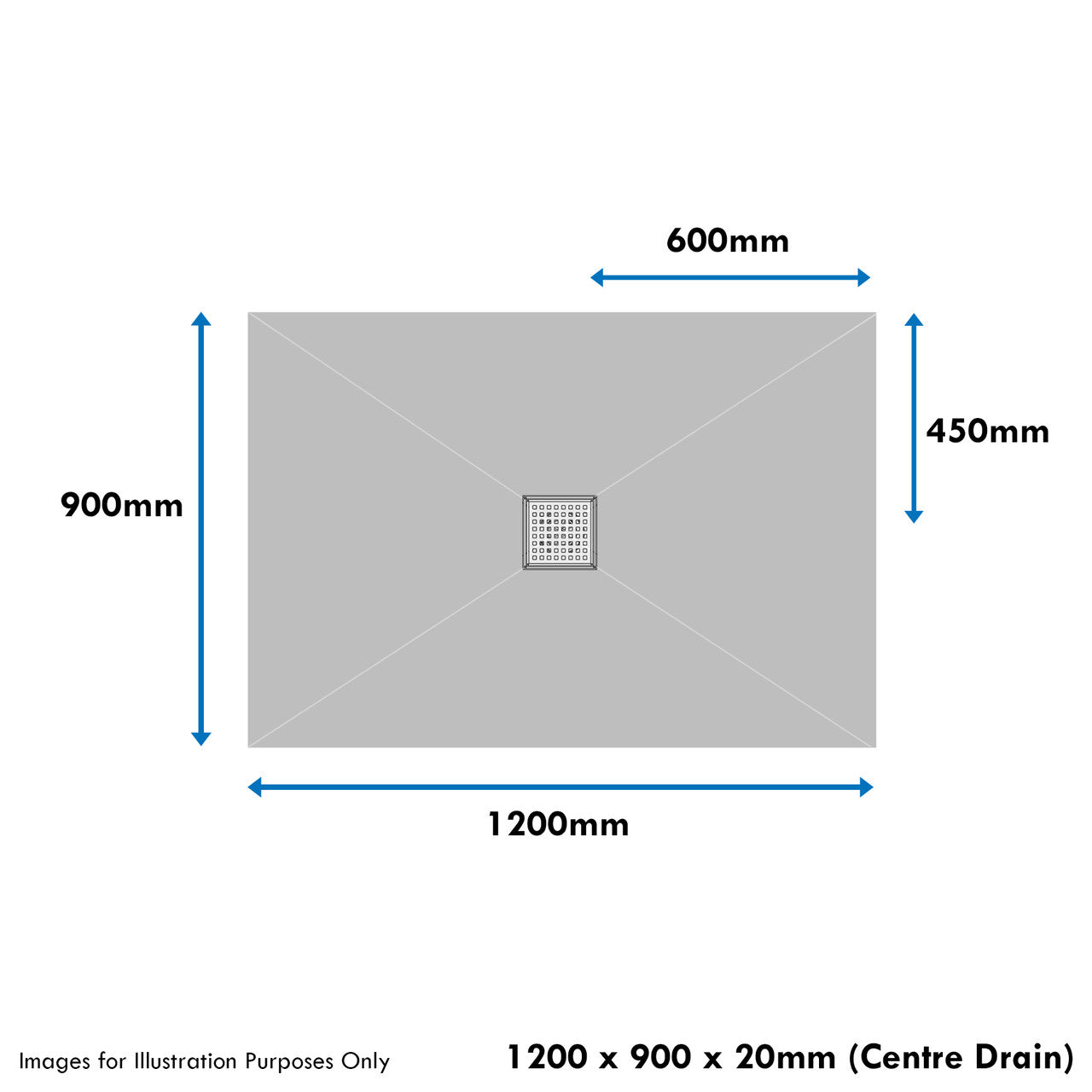 1200 x 900 30mm (Centre)