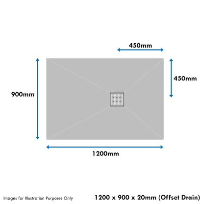 1200 x 900 30mm (Offset)