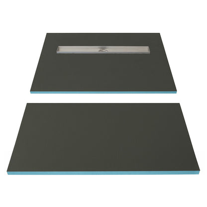 Split-Design Linear Wetroom Shower Trays