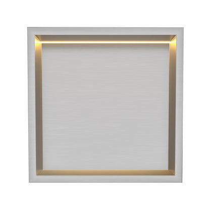 Thermopanel Brushed Steel LED Shower Niche | Stainless Steel Recessed Wall Niche