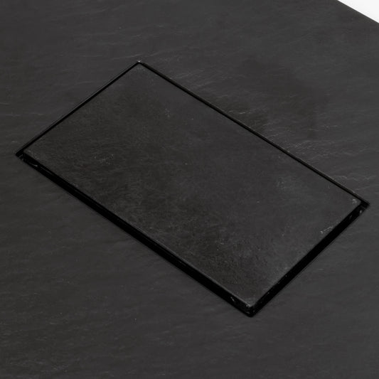 Black SMC Drain Cover