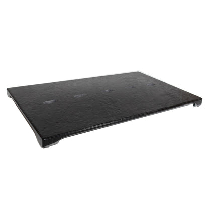 Black SMC Drain Cover with Holes