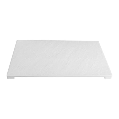 White SMC Drain Cover
