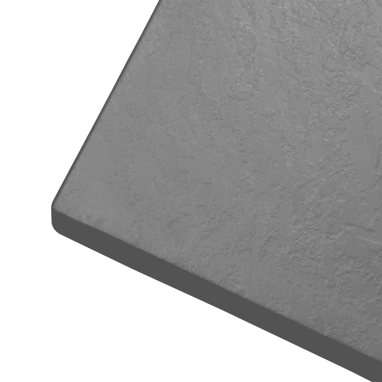 Thermopanel SMC Slate Effect Corner Shower Tray - Grey