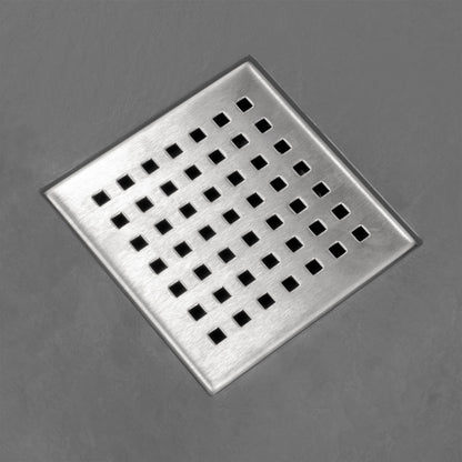 Thermopanel SMC Slate Effect Corner Shower Tray - Grey