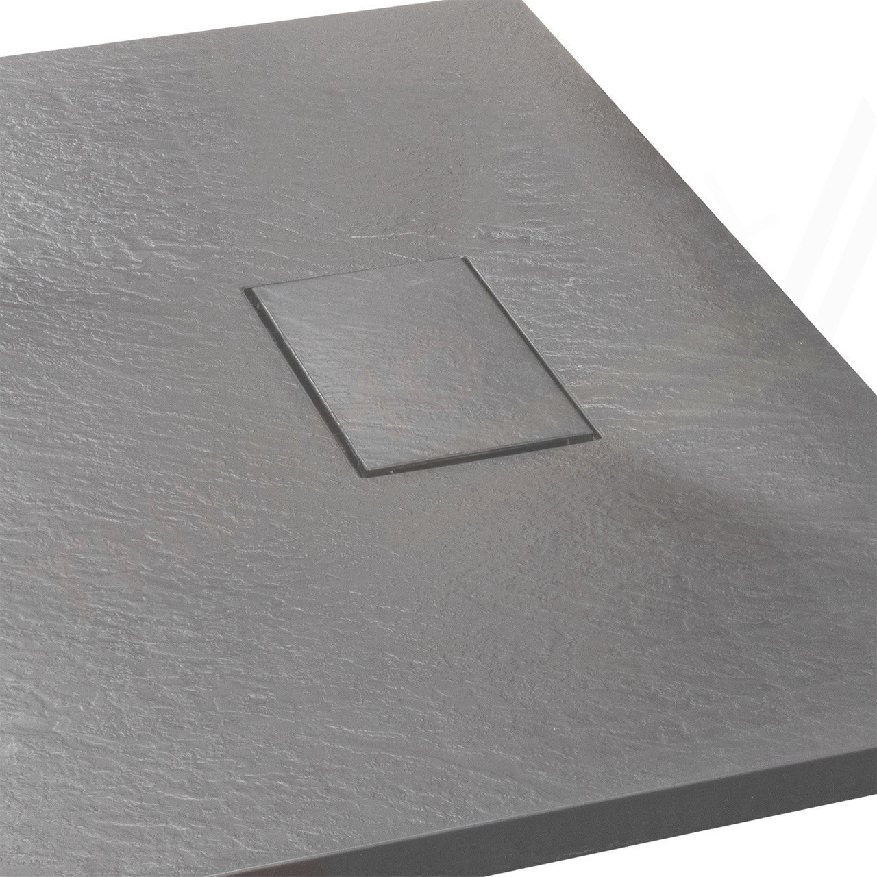 Thermopanel SMC Slate Effect Shower Tray - Grey