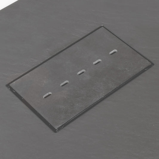 Grey SMC Drain Cover with Holes