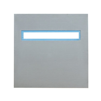 Linear Wet room Shower Tray - Tile On With Waste and Choice of Grate Style XPS - Black