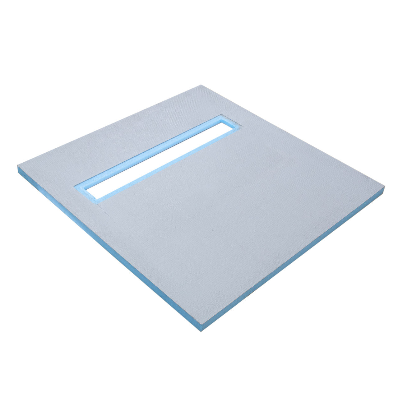 Linear Wet room Shower Tray - Tile On With Waste and Choice of Grate Style XPS - Black