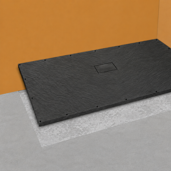 How to install SMC shower trays on concrete.
