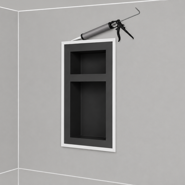Installing shower niches in a bathroom