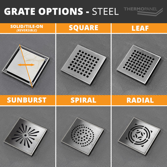 Stainless Steel Shower Tray Grates