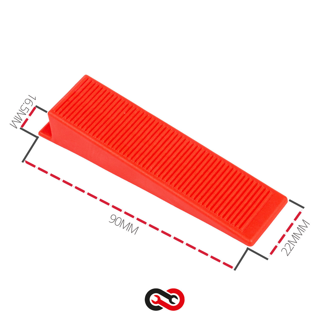 TekTools Plastic Levelling Wedges