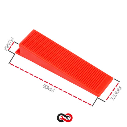 TekTools Plastic Levelling Wedges