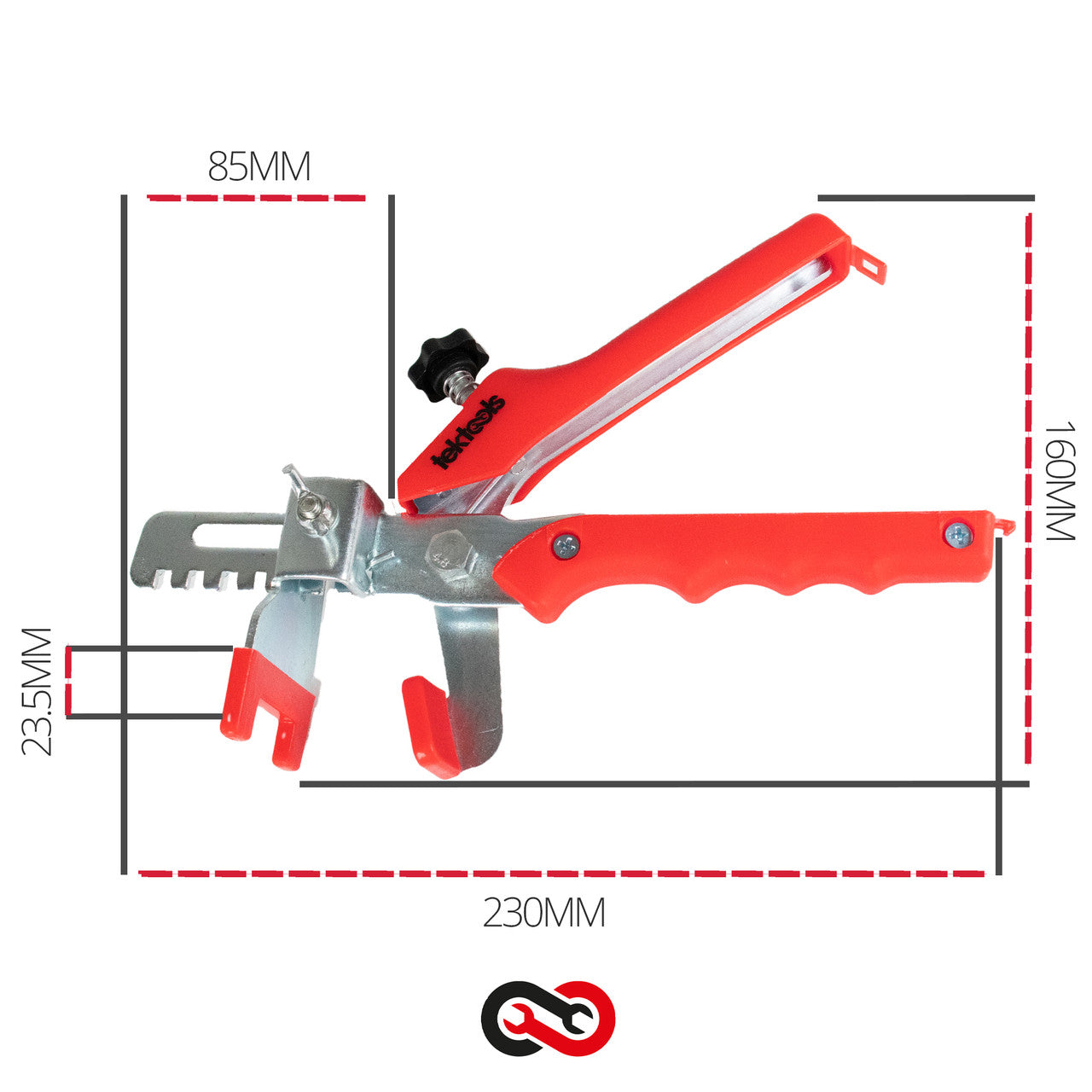 TekTools Tile Levelling Pliers