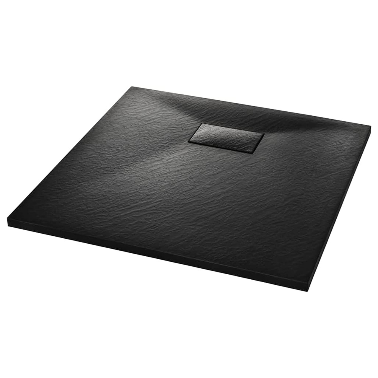 Thermopanel SMC Slate Effect Shower Tray - Black