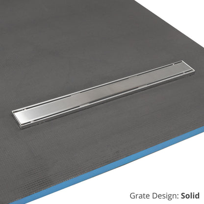 Solid Stainless Steel Linear Grate