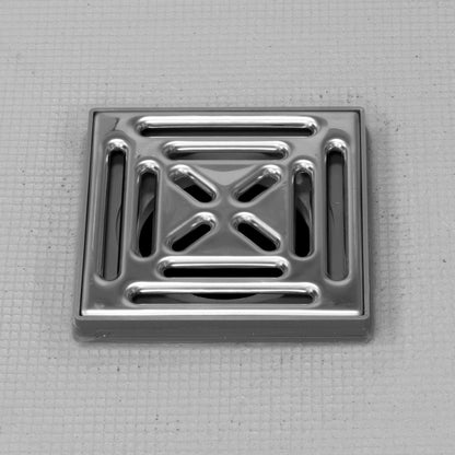 INSL8 Square Drain Wetroom Tile On Shower Trays - Centre Drain Position