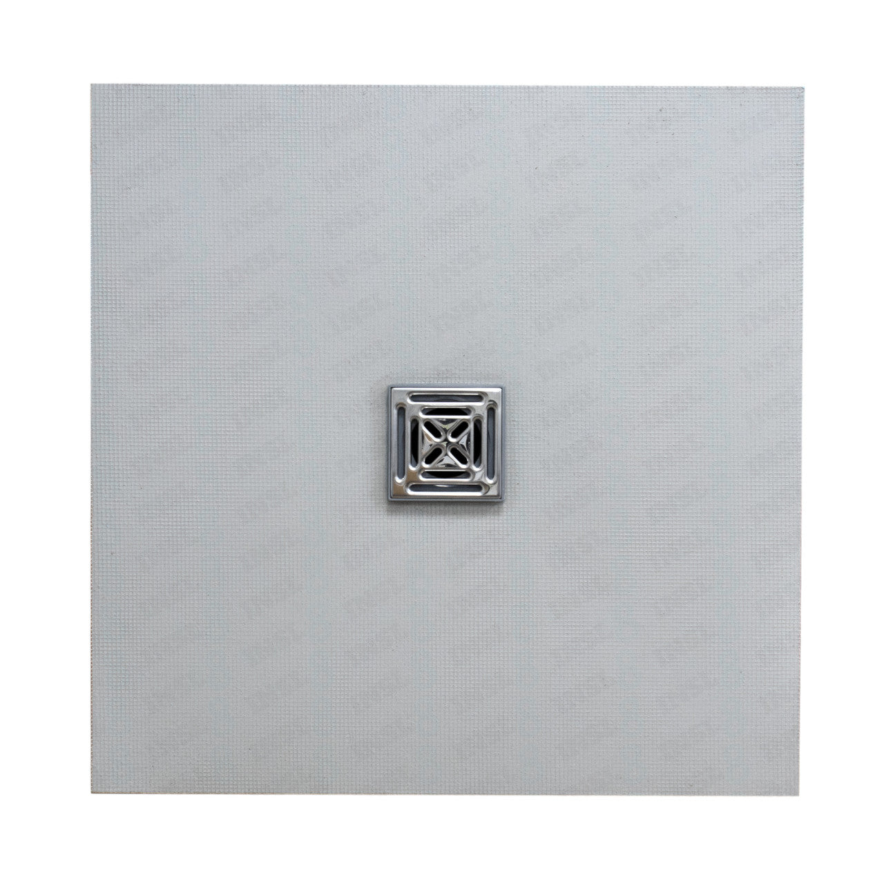 INSL8 Square Drain Wetroom Tile On Shower Trays - Centre Drain Position
