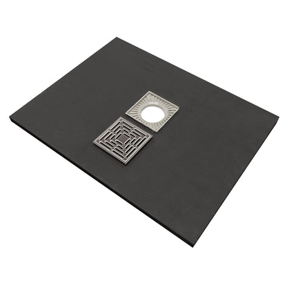 Thermopanel Wetroom Shower Tray Former with Offset Drain (Split)