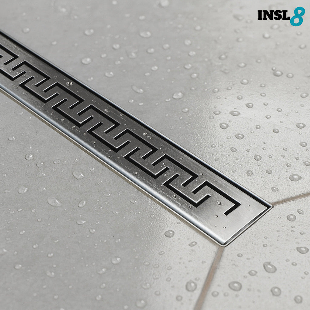 INSL8 Shower Tray Former with Longside Linear Drain