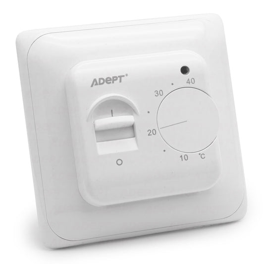 Adept Manual Thermostat for Electric Underfloor Heating