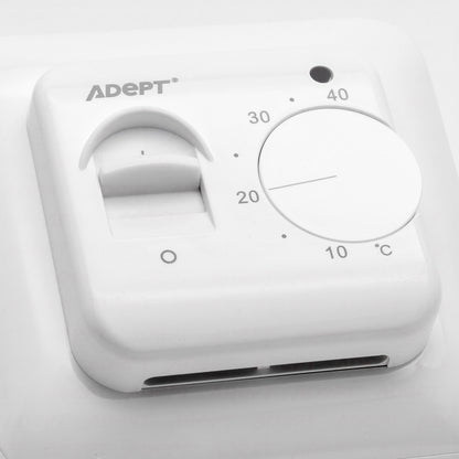 Adept Manual Thermostat for Electric Underfloor Heating