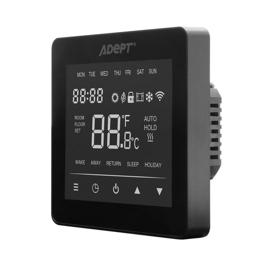 Adept T6200 WiFi Touchscreen Thermostat - Black