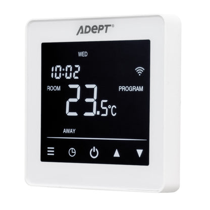 Adept T6200 WiFi Touchscreen Thermostat - White