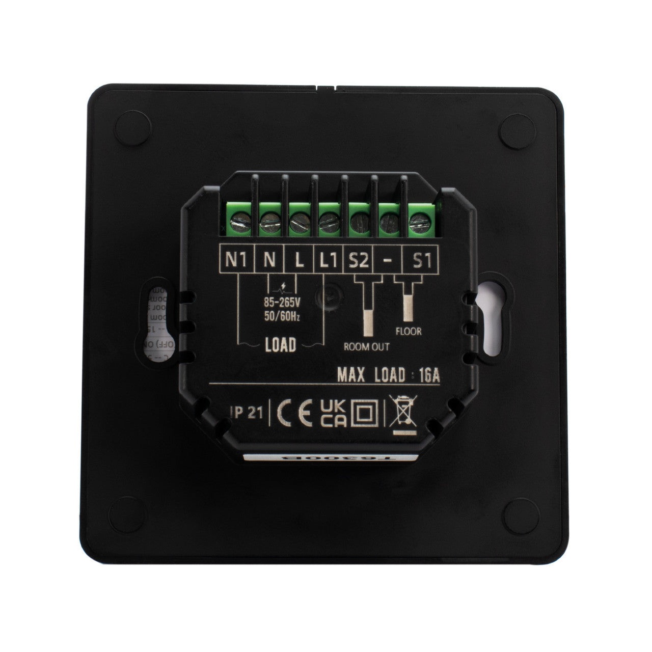 Adept T6300B Smart WiFi Thermostat for Underfloor Heating - Black