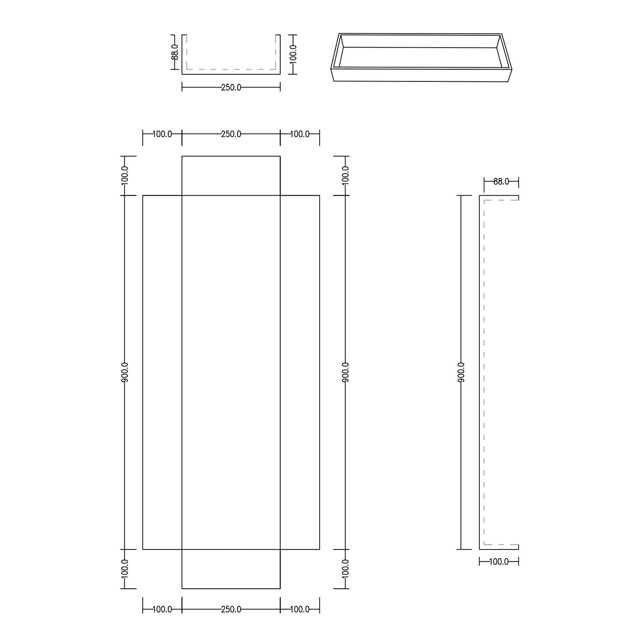 Thermopanel Tileable Shower Niches