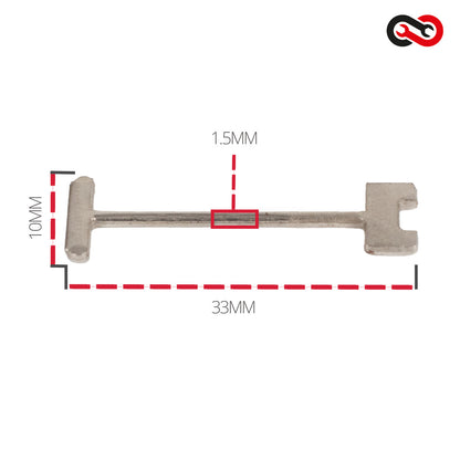 TekTools Tile Levelling System (Replaceable T-Pins) - 50 Pack