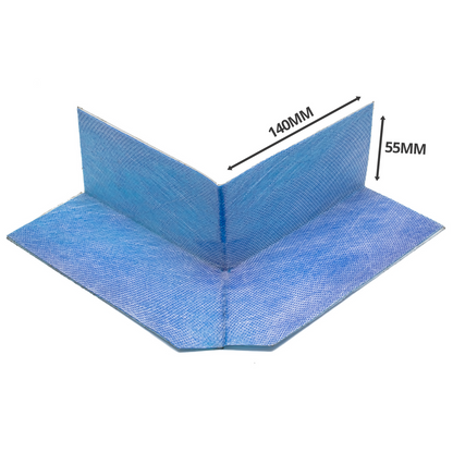 Thermopanel Veloseal Self-Adhesive External Corner Tape Sealing Membrane - bathroom and wetroom Tanking and waterproofing joints