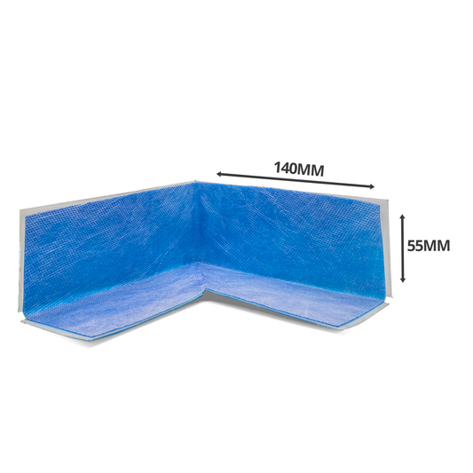 Thermopanel Veloseal Self-Adhesive Internal Corner Tape Sealing Membrane - bathroom and wetroom Tanking and waterproofing joints