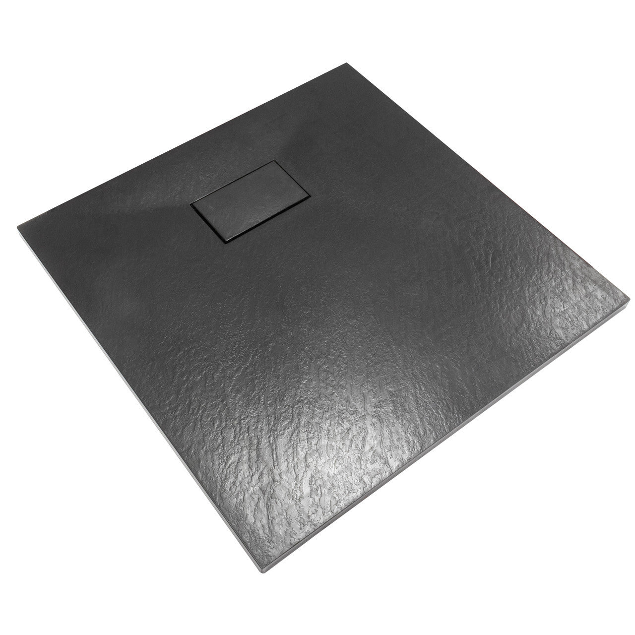 Thermopanel SMC Slate Effect Shower Tray - Black