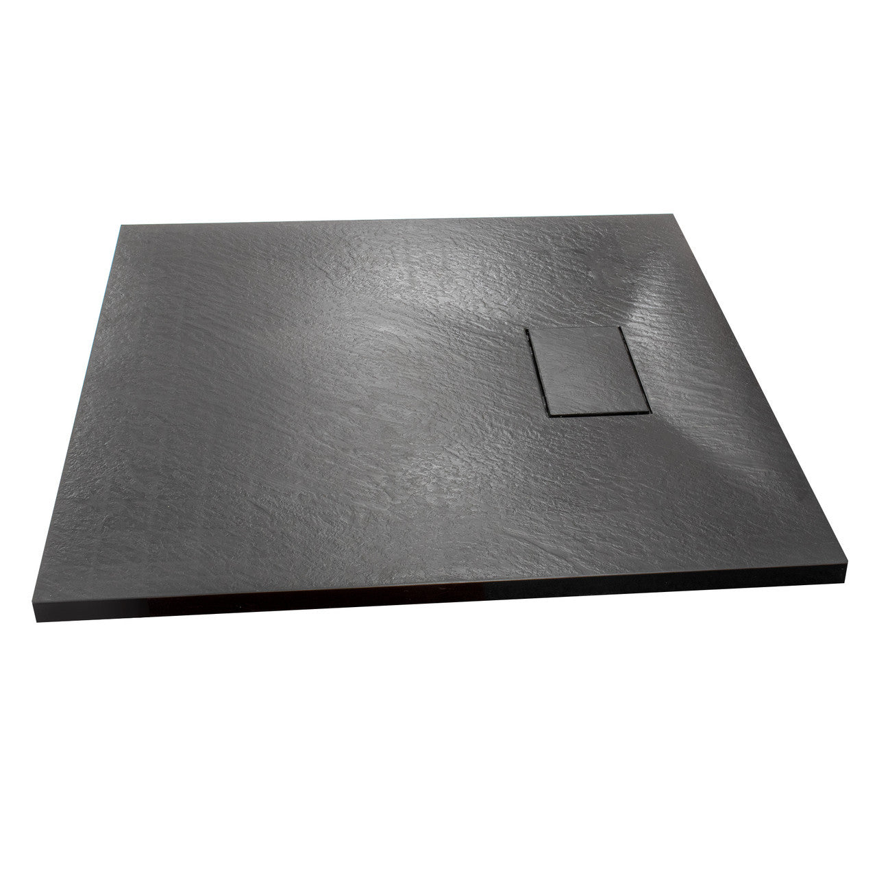 Thermopanel SMC Slate Effect Shower Tray - Black