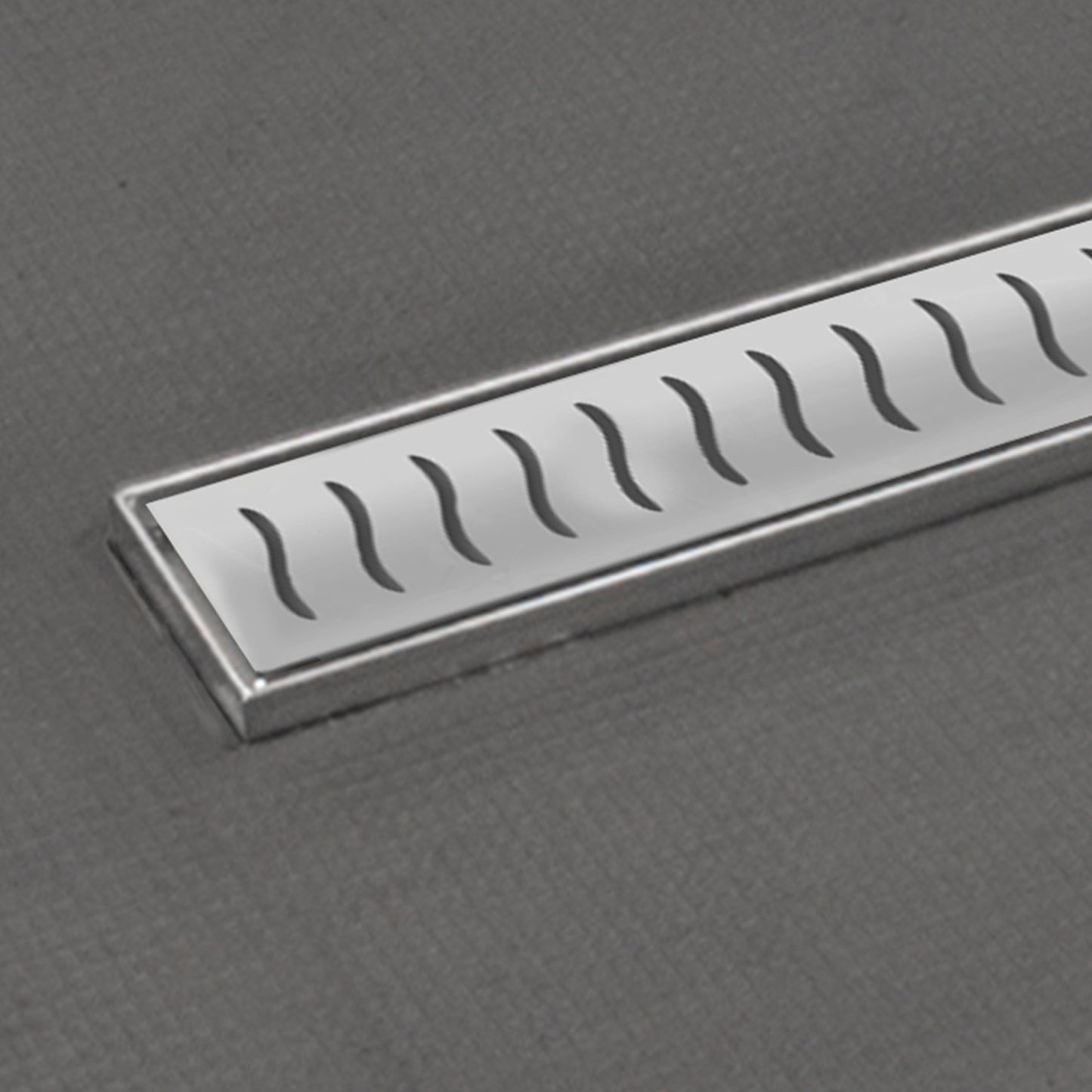 Wavey Linear Grate