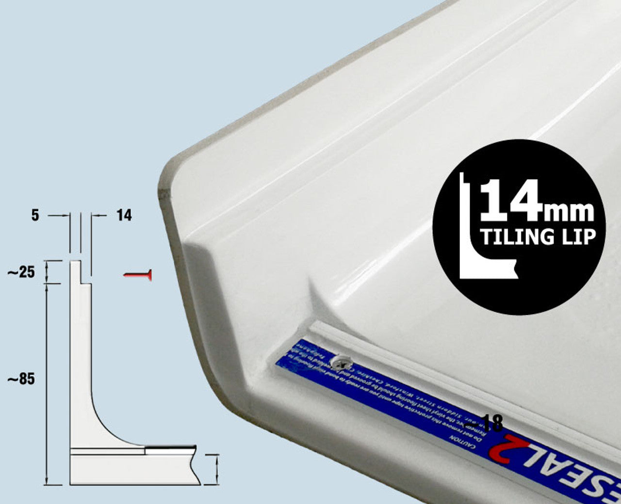 SWIFT Level Access Corner Shower Trays